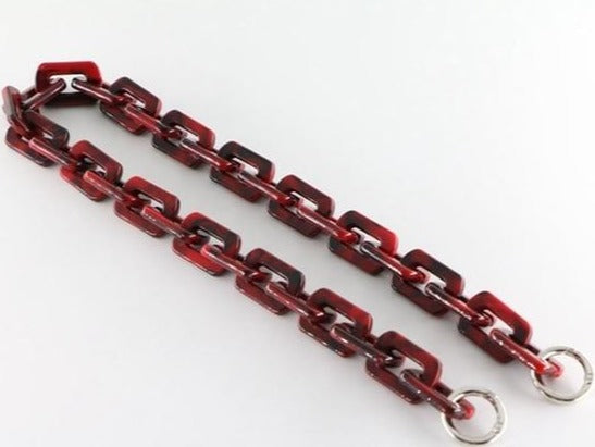 Asa en forma de cadena para Bolso color Rojo de 60 cm