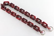 Cargar imagen en el visor de la galería, Asa en forma de cadena para Bolso color Rojo de 60 cm
